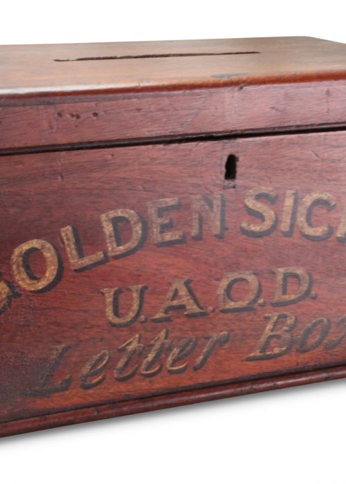 Cedar letter box for United Ancient Order of Druids Cedar letter box for United Ancient Order of Druids