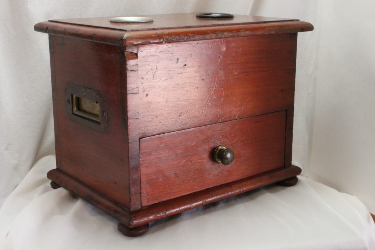 Cedar ballot box Cedar ballot box