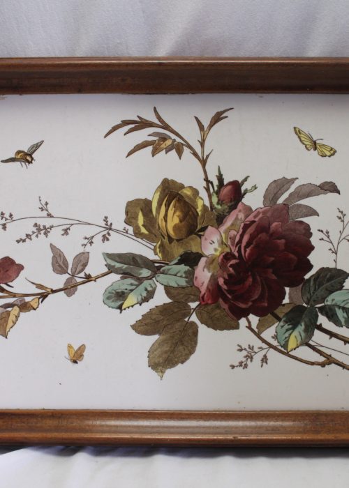 Antique tile tray Antique tile tray