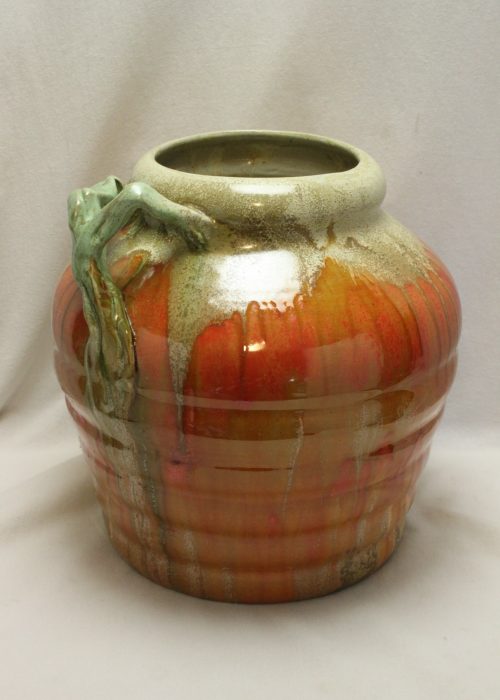 Large Remued branch handled vase Large Remued branch handled vase
