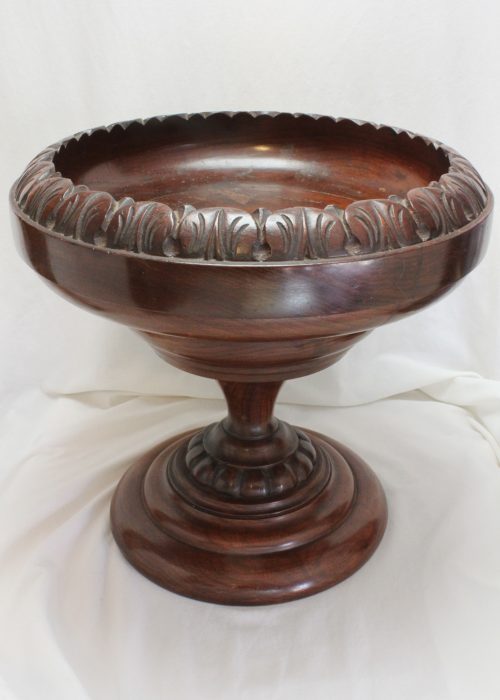 Blackwood fruit bowl or comport Blackwood fruit bowl or comport