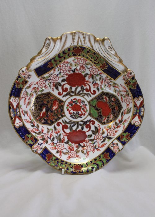 Crown Derby Imari pattern serving dish pattern 198 Crown Derby Imari pattern serving dish pattern 198