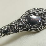 Sterling silver handled shoe horn Chester 1903