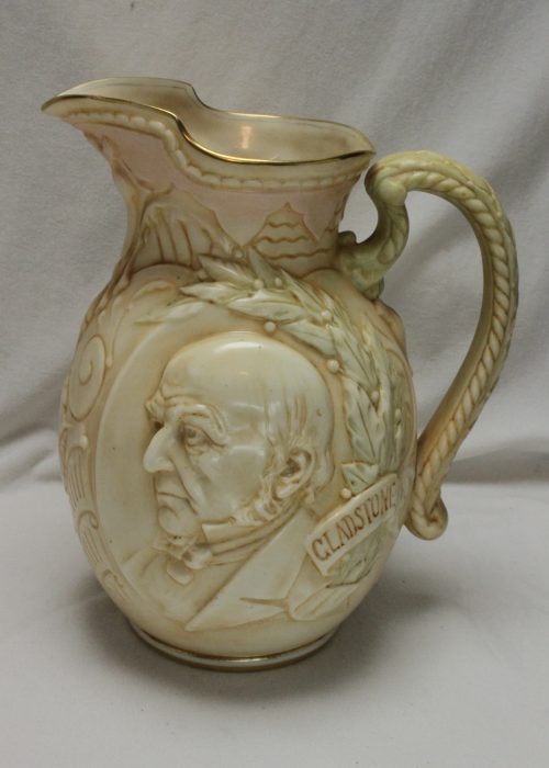 Doulton Burslem Gladstone commemorative jug Doulton Burslem Gladstone commemorative jug
