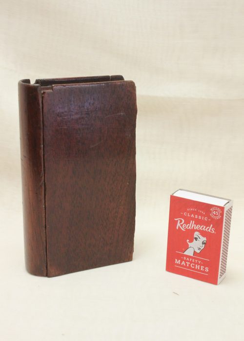 Australian cedar money box Australian cedar money box
