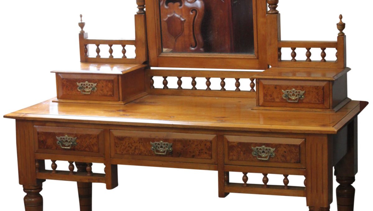 Huon pine dressing table China Rose Antiques