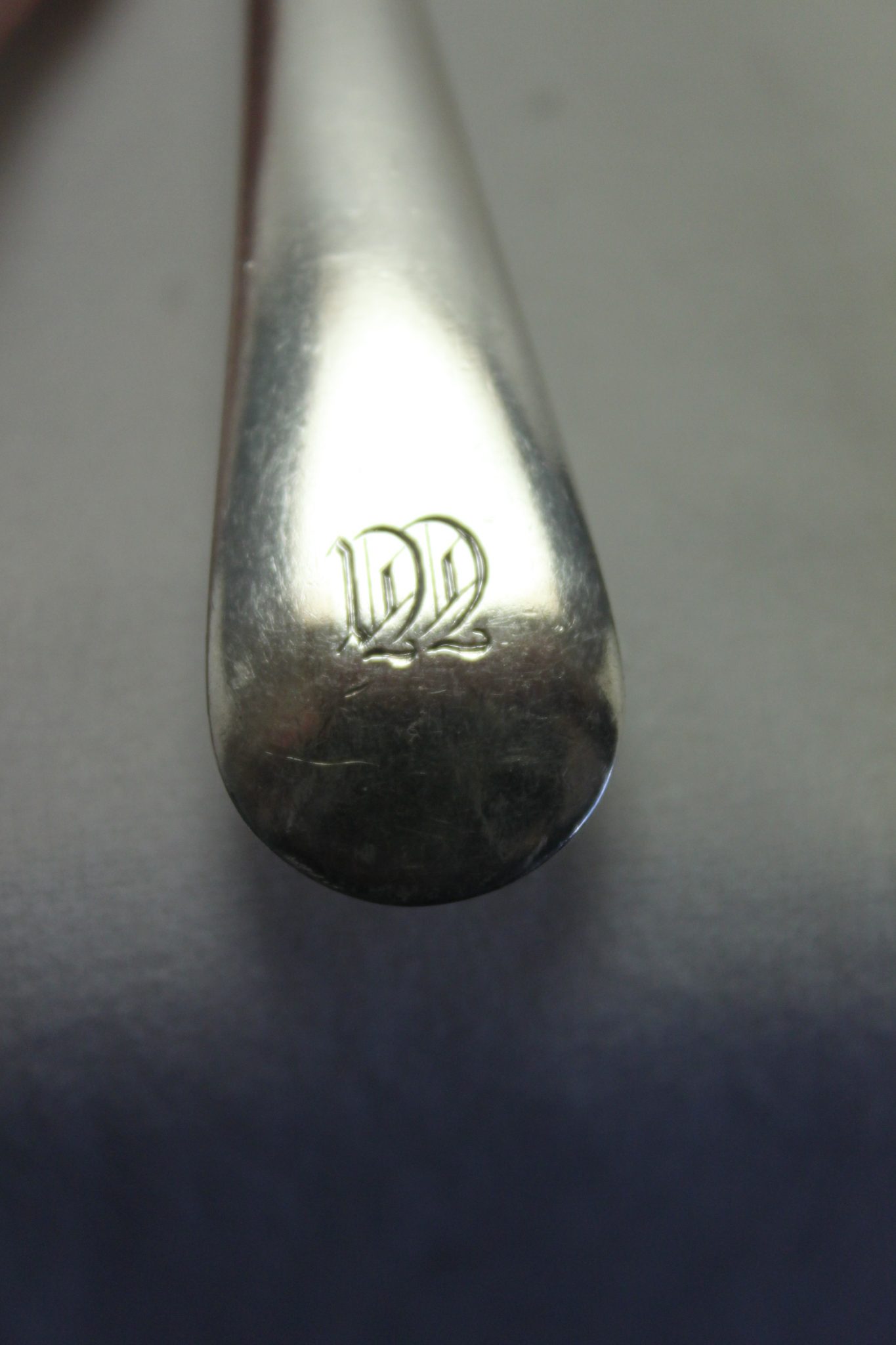 Sterling silver ladle by James Dixon and Sons China Rose Antiques