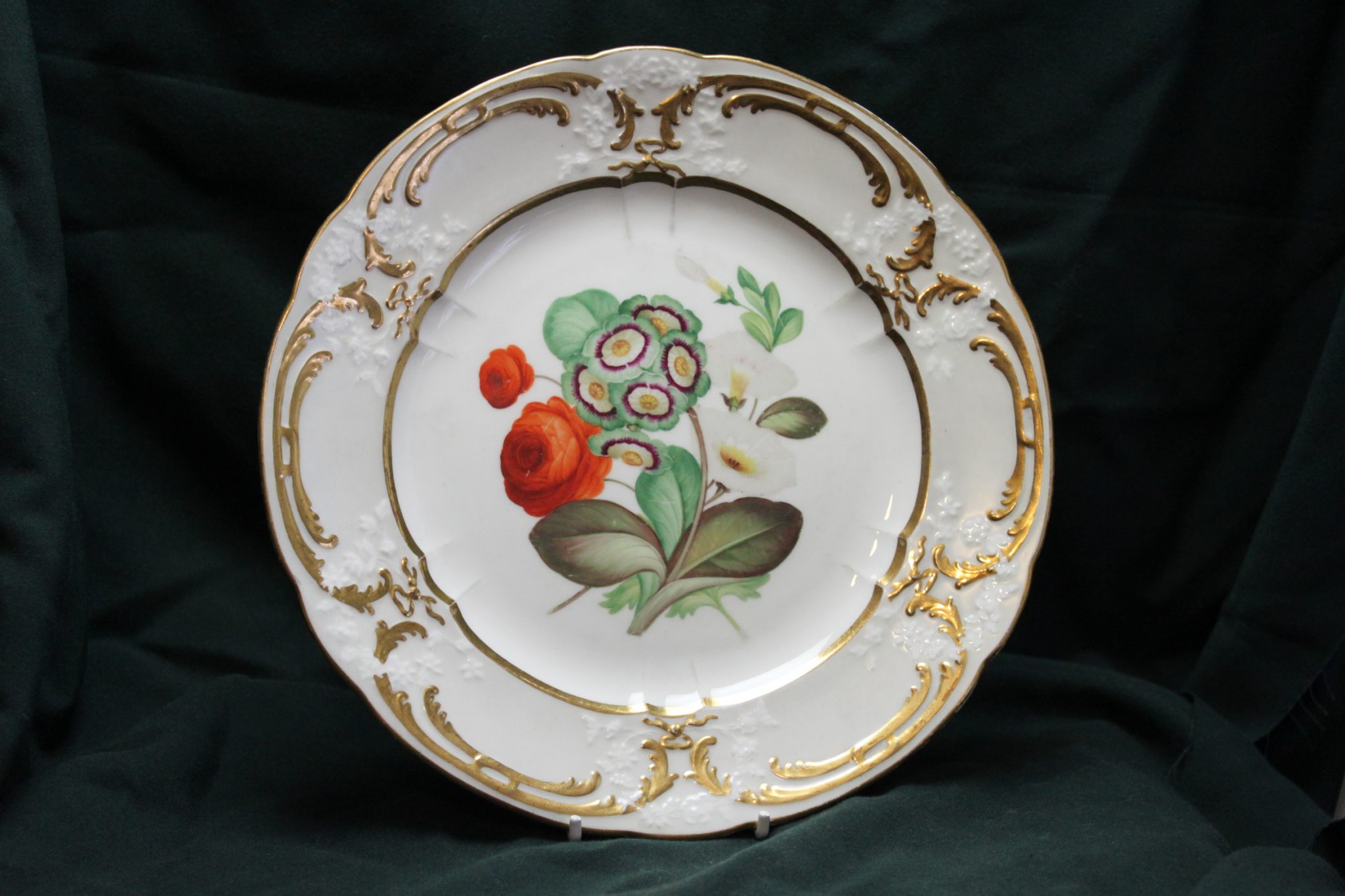 Coalport hand painted dessert plate