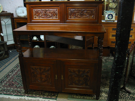 Blackwood two tier dumb waiter
