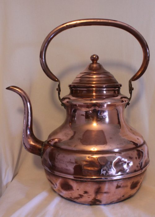 Antique copper coffee pot