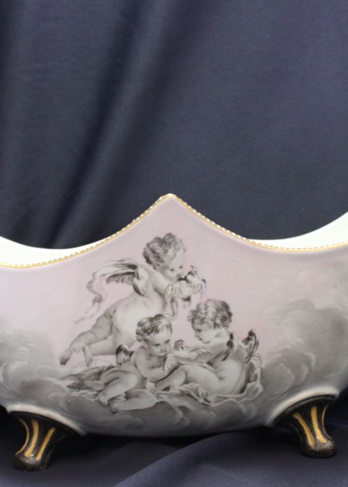 Hand painted French vase