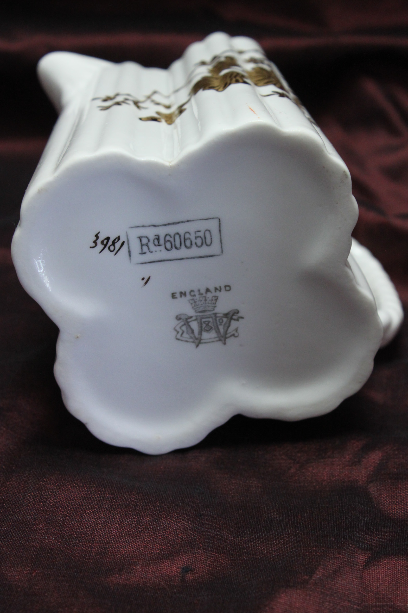 Wileman Alexandra shape milk jug Aster Sprays pattern 3981 – China Rose ...