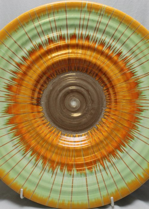 Shelley Harmony Ware Art Deco wall charger pattern 8823A