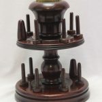 Australian cedar cotton reel stand