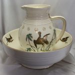 Jug and basin wash set