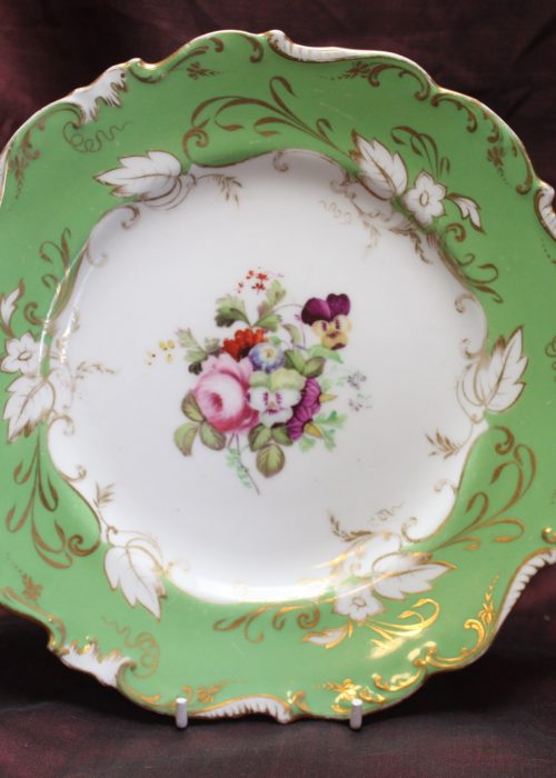 Coalport hand painted dessert plate pattern 4/841