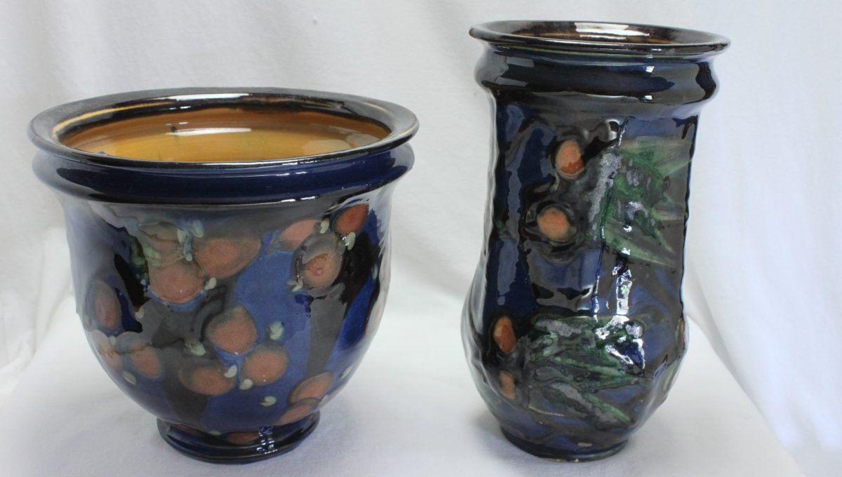 Kahler pottery vases China Rose Antiques