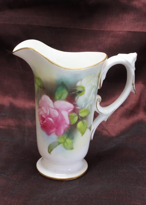 Royal Worcester hand painted jug