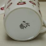 Susie Cooper set of 6 coffee cups & saucers Apple Gay pattern