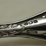 Silver handled button hook Birmingham 1908